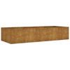 vidaXL Lit surélevé de jardin 200x80x40 cm acier corten