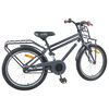 vidaXL V&eacute;lo pour Enfants 18 Pouces pour les 5-7 ans Gris fonc&eacute;