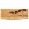 vidaXL Dessus de table 90x20x2,5 cm bord vif bois massif manguier brut