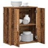 vidaXL Buffet 2 pcs Bois ancien 60 x 31 x 70 cm Bois d'ing&eacute;nierie