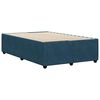 vidaXL Cadre de lit sans matelas bleu 120x200 cm velours