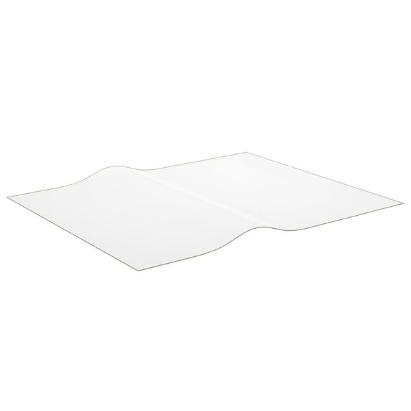 vidaXL Protecteur de table mat 100x90 cm 1,6 mm PVC