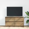 vidaXL Meuble TV ch&ecirc;ne artisanal 100x35x54 cm bois d'ing&eacute;nierie