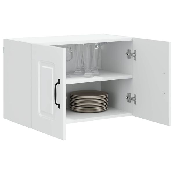 vidaXL Armoire de cuisine Kalmar 2 pcs Blanc 60 x 31 x 40 cm