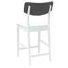 vidaXL Chaises de salle &agrave; manger 2 pcs Blanc 48 x 49 x 95 cm
