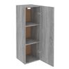 vidaXL Meubles TV 2 pcs Sonoma gris 30,5x30x90 cm Bois d'ing&eacute;nierie