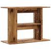 vidaXL Support d'aquarium en bois ancien 80 x 35 x 60 cm Bois d'ing&eacute;nierie