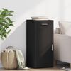 vidaXL Buffet noir 40x42,5x93 cm bois d'ing&eacute;nierie