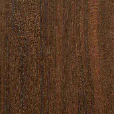 vidaXL Banc de rangement chêne marron 85,5x42x73,5cm bois d'ingénierie