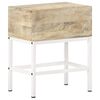 vidaXL Table de chevet 40x30x50 cm Bois de manguier massif
