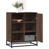 vidaXL Buffet chêne marron 62x35x76 cm bois d'ingénierie