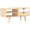 vidaXL Meuble TV 90x35x45 cm Bois massif de manguier