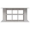 vidaXL Support pour aquarium sonoma gris 120x40x60cm bois d'ingénierie