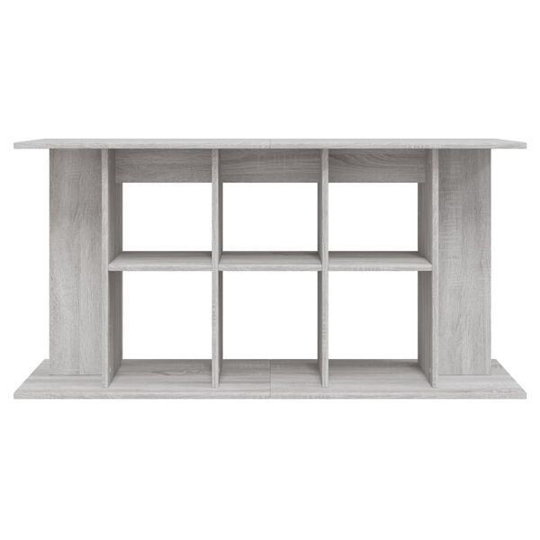 vidaXL Support pour aquarium sonoma gris 120x40x60cm bois d'ingénierie