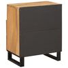 vidaXL Cabinet de chevet Naturel 50 x 33 x 62 cm Bois de mangue massif