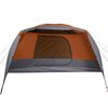 vidaXL Tente de camping avec porche 4 personnes orange imperm&eacute;able