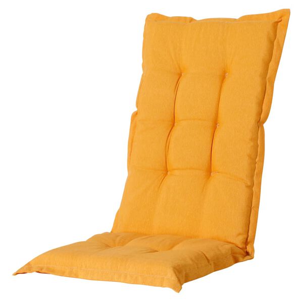Madison Coussin de chaise &agrave; dossier bas Panama 105x50 cm Lueur dor&eacute;e