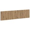 vidaXL T&ecirc;te de lit murale ZWOLLE Ch&ecirc;ne artisanal Bois d'ing&eacute;nierie