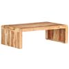 vidaXL Table basse 110x63x35 cm Bois d'acacia massif