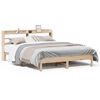 vidaXL Cadre de lit sans matelas 135x190 cm bois de pin massif