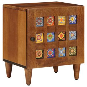 vidaXL Cabinet de chevet Marron 40 x 33,5 x 46 cm