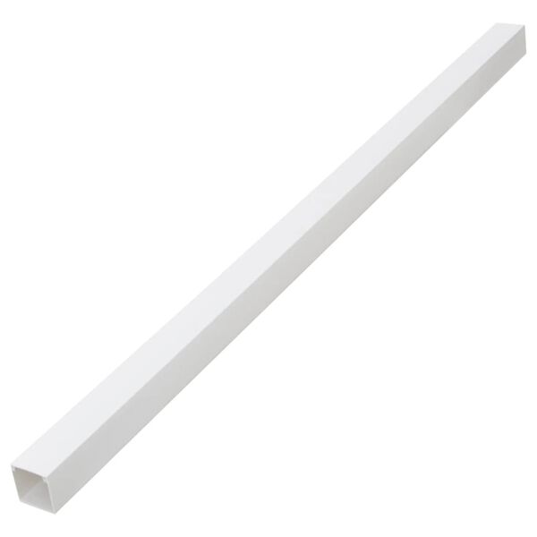 vidaXL Goulotte de c&acirc;ble 60x60 mm 30 m PVC