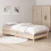 vidaXL Lit empilable sans matelas 100x200 cm bois massif de pin