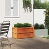 vidaXL Jardini&egrave;re cire marron 90x50x50 cm bois de pin massif