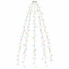 vidaXL Guirlande lumineuse d'arbre de No&euml;l 180 LED color&eacute;es 180 cm