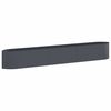 vidaXL Jardin sur&eacute;lev&eacute; Anthracite 300 x 40 x 40 cm Acier