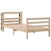 vidaXL Cadre de lit sans matelas 75x190 cm bois de pin massif
