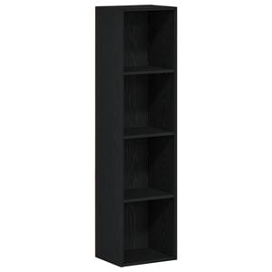 vidaXL Biblioth&egrave;que 4 niveaux 36 x 30 x 143 cm Bois d'ing&eacute;nierie