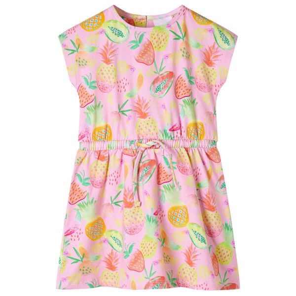 Robe pour enfants rose pâle 140
