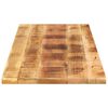 vidaXL Dessus de table rectangulaire bois massif de manguier brut