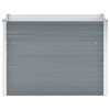 vidaXL Lit sur&eacute;lev&eacute; de jardin Acier galvanis&eacute; 100x40x77 cm Gris