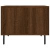 vidaXL Tables basses 2 pcs chêne marron 50x50x40 cm bois d'ingénierie