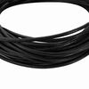 vidaXL Corde en Cuir Noir Ø3 mm x 50 m Cuir