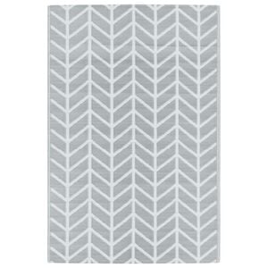 vidaXL Tapis d'ext&eacute;rieur ARAKIL Gris 120x180 cm PP