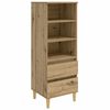 vidaXL Haut Armoire Ch&ecirc;ne artisanal 40 x 36 x 110 cm Bois d'ing&eacute;nierie