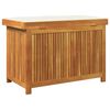 vidaXL Bo&icirc;te &agrave; coussins d'ext&eacute;rieur 90x50x60,5 cm bois massif d'acacia