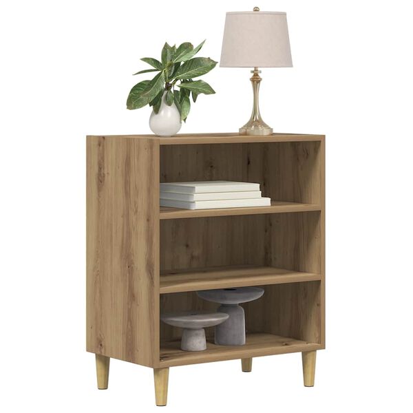 vidaXL Buffet ch&ecirc;ne artisanal 57x35x75 cm bois d'ing&eacute;nierie