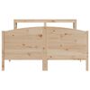 vidaXL Cadre de lit sans matelas 150x200 cm bois de pin massif