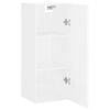 vidaXL Armoire murale blanc 34,5x34x90 cm