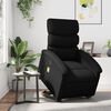 vidaXL Fauteuil inclinable de massage &eacute;lectrique noir similicuir