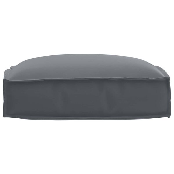 vidaXL Coussin Anthracite 50 x 50 x 12 cm Tissu Oxford