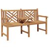 vidaXL Banc de jardin 150 x 60 x 90 cm Bois de teck massif