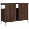 vidaXL Armoire lavabo de salle de bain chêne marron 80x30x60 cm