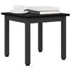 vidaXL Table basse Ch&ecirc;ne noir 40 x 40 x 36 cm Bois d'ing&eacute;nierie