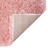 vidaXL Tapis shaggy &agrave; poils hauts Rose 160x230 cm 50 mm
