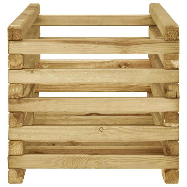 vidaXL Lit sur&eacute;lev&eacute; de jardin 120x40x38,5 cm Bois de pin impr&eacute;gn&eacute;